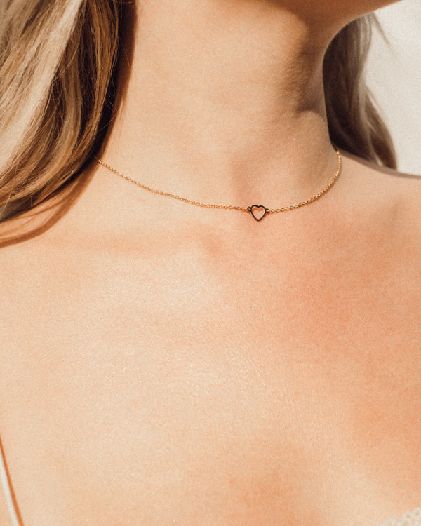 'You're So Loved' Gold-Plated Heart Lumiela Necklace