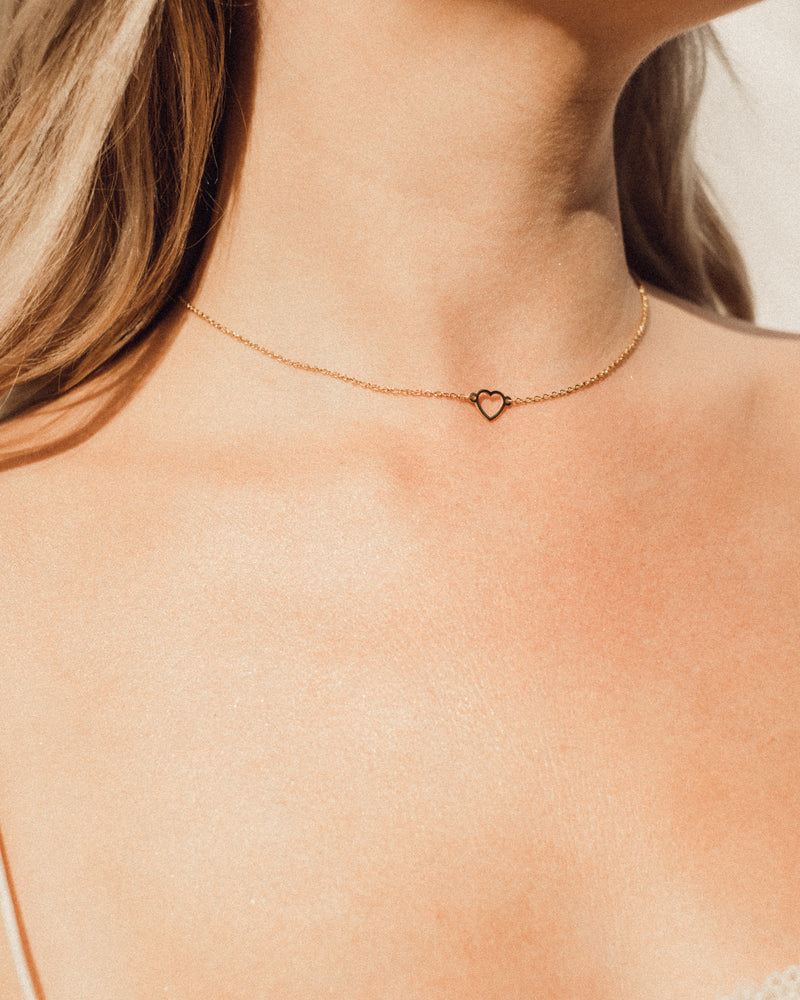 'You're So Loved' Gold-Plated Heart Lumiela Necklace