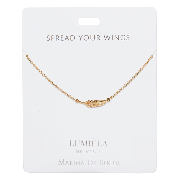 'Spread Your Wings' Feather Necklace *PRE-ORDER*