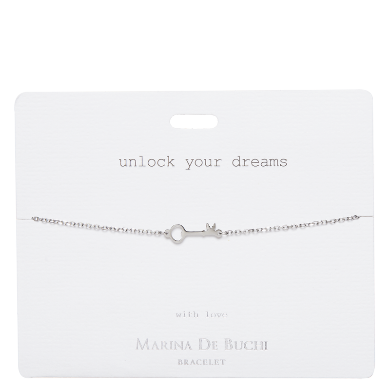 ‘Unlock Your Dreams’ Luxe Key Freedom Bracelet