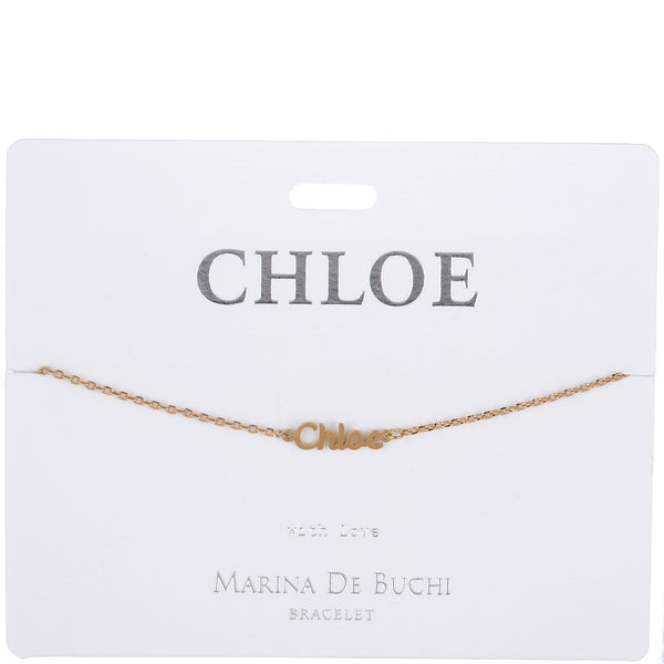 Initial Letter Bracelet: Bespoke Jewelry *PRE-ORDER* – Marina De Buchi