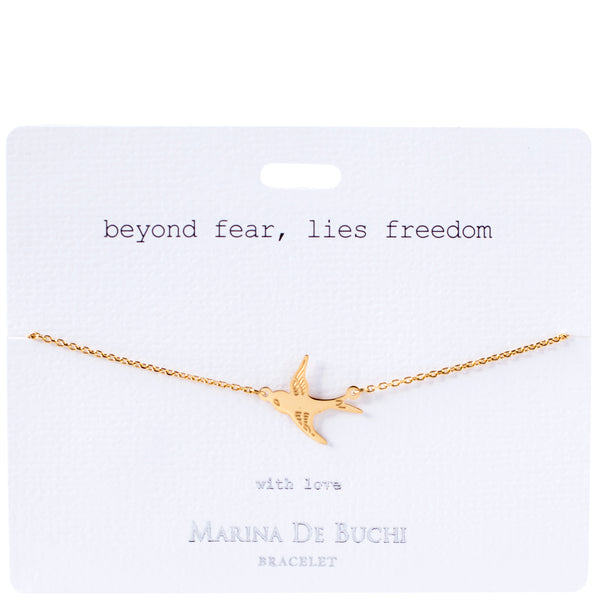 ‘Beyond Fear, Lies Freedom’ Luxe Bracelet