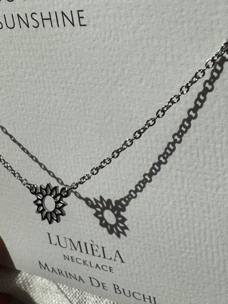 'You Are My Sunshine' Dainty Sun Necklace - Available in Gold Plated + Silver