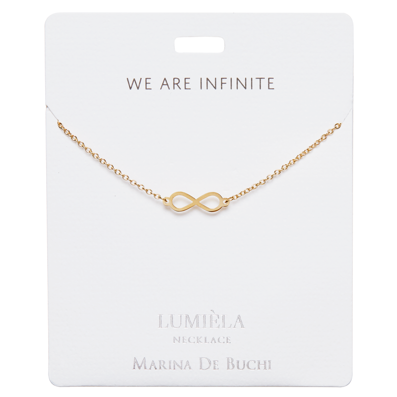 'We Are Infinite' Gold-Plated Infinity Lumiela Necklace *PRE-ORDER*
