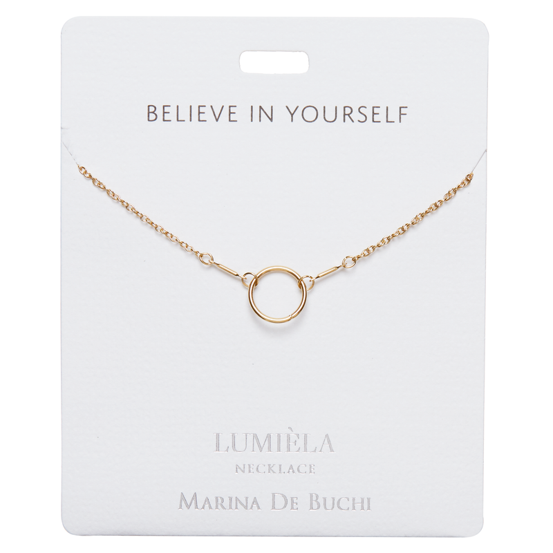 'Believe in Yourself' Gold-Plated Lumiela Necklace *PRE ORDER*