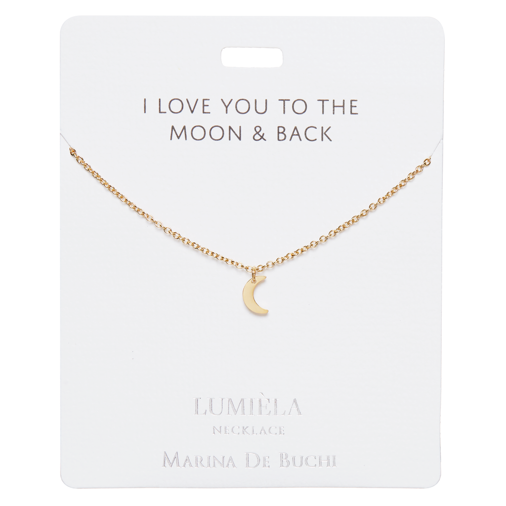 I love you to the moon and back personalized necklace on sale