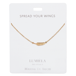 'Spread Your Wings' Feather Necklace