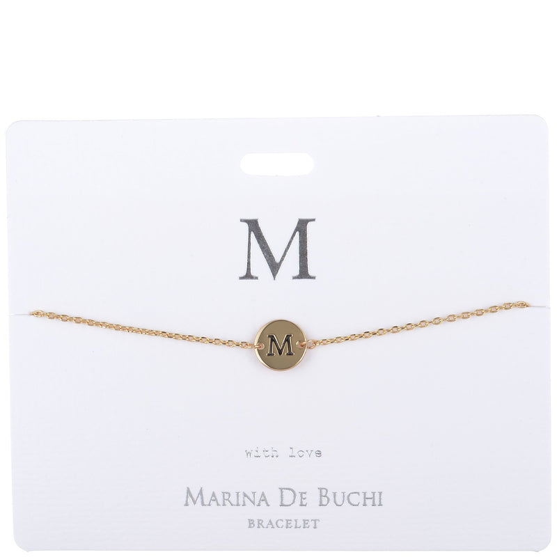 Initial Letter Bracelet: Bespoke Jewelry *PRE-ORDER* – Marina De Buchi