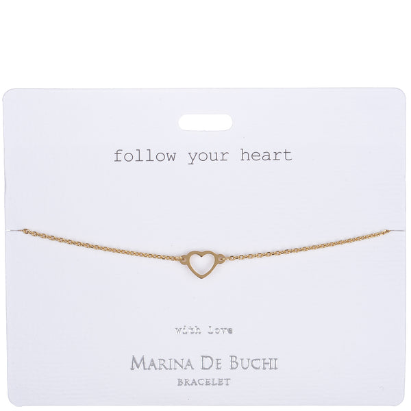 'Follow Your Heart' Luxe Freedom Bracelet