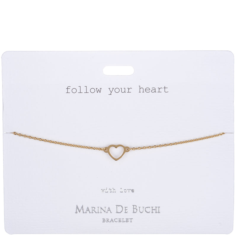 'Follow Your Heart' Luxe Freedom Bracelet *PRE-ORDER*