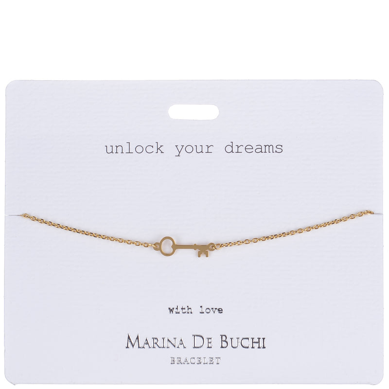 ‘Unlock Your Dreams’ Luxe Key Freedom Bracelet *PRE-ORDER*