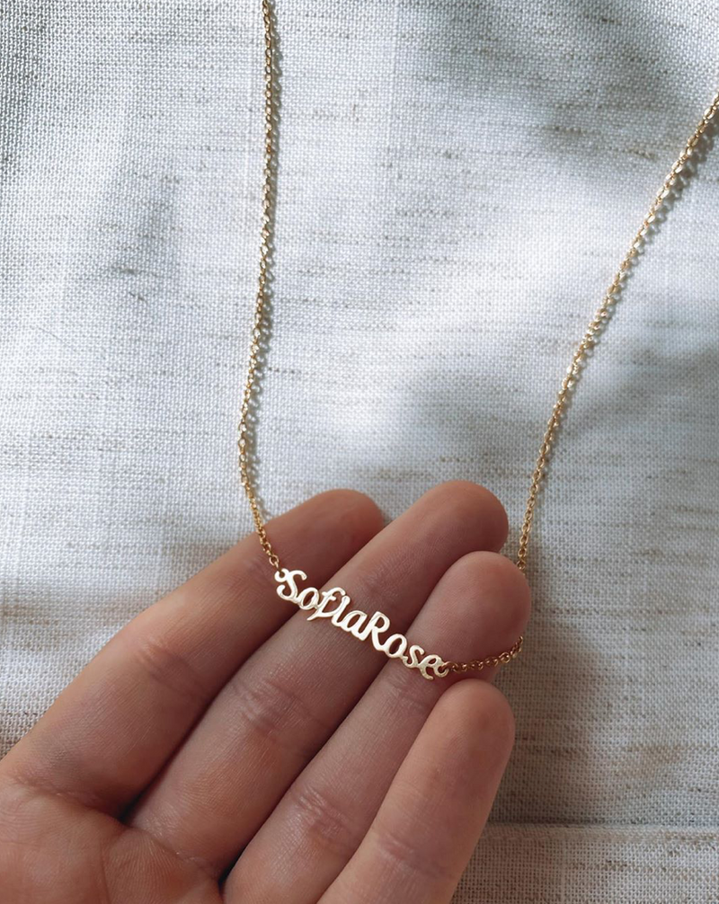 Personalized Luxe Name Necklace