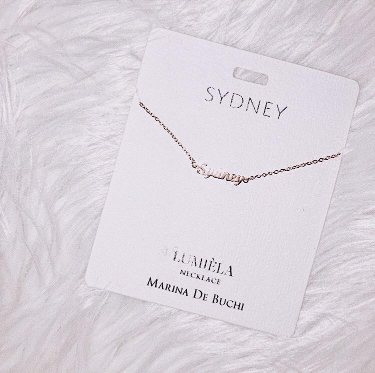 Personalized Luxe Name Necklace